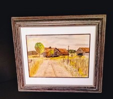 Original J RIDLEY Art Drawing