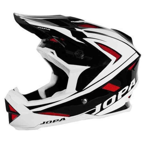 Casco jopa hunter - nero, rosso