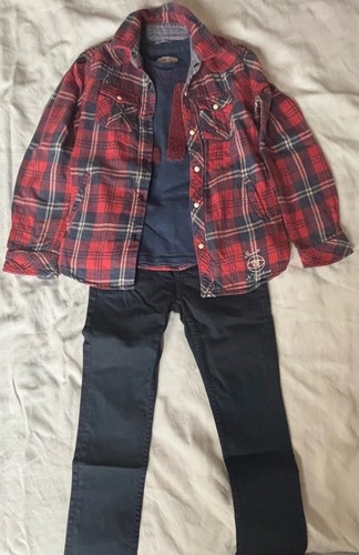 Completo jeans shirt manica - completo,