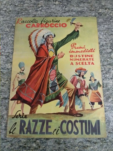 Album figurine razze i - razze, e