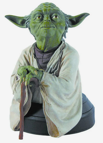 Mini busto star wars yoda - busto,