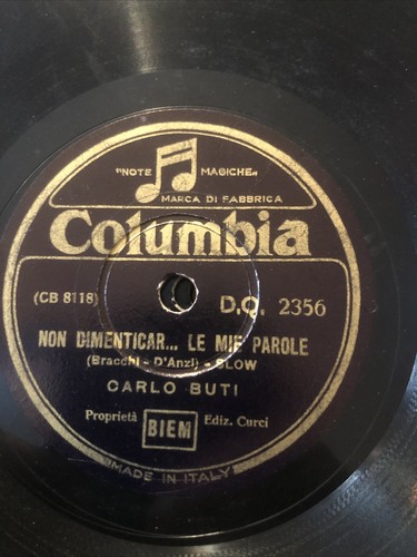 Giri carlo buti canta - 78, tango