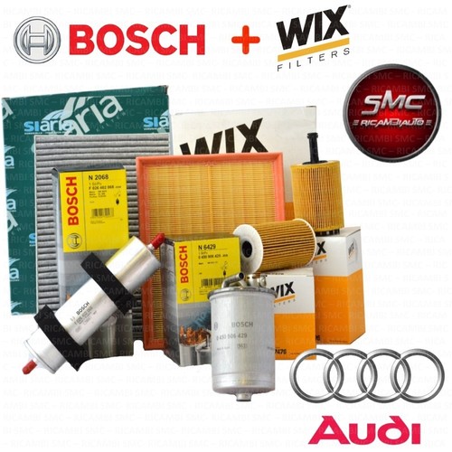 Kit tagliando filtri audi - filtri,