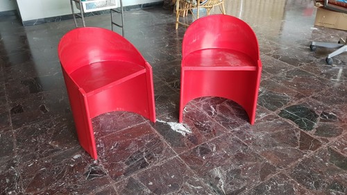 Sgabelli legno laccato - 2,