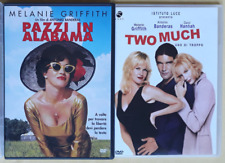 MELANIE GRIFFITH: PAZZI IN ALABAMA (1999) + TWO MUCH (1995) - 2 DVD IT NoEdicola