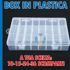 BOX CONTENITORE PLASTICA PORTA