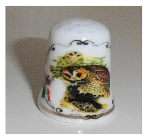 Ditale ceramica animali - ditale, in