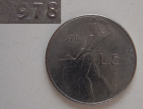 Errore 50 lire 1978 senza - !!!,