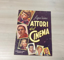 Album Figurine Ed. LAMPO - ATTORI DEL CINEMA 1958 - COMPLETO - originale
