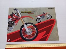 Honda CRF 250 R 2005 depliant inglese francese originale