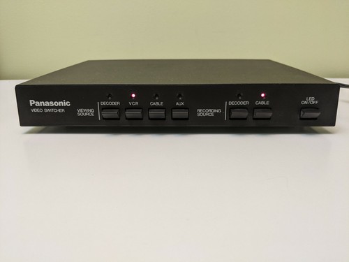 Panasonic video switcher cavo - panasonic,