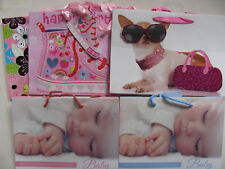 Sacchetti regalo vari nuovi bambino Chiwawa basket boot design etichette medie sacchetti regalo