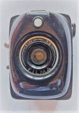 PICCOLA MACCHINA FOTOGRAFICA ANNI '30 - MARCA FILMA - CM. 6 X 8 X 8