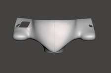 Coprimanubrio Compatibile Piaggio ZIP SP 96 00 MK1 Carena Pista  Cupolino 3D