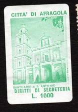 Italy Municipal Marche Comunali  Afragola # A473