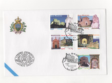 SAN MARINO - FDC - ARTE - DEL - MONTEFELTRO - 2000