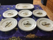 Servizio piatti pesce pezzi - piatti,