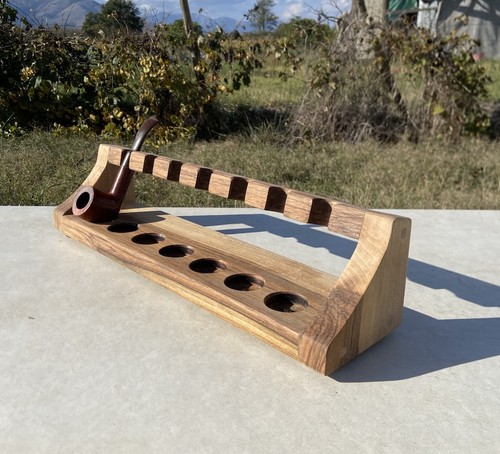 Portapipe legno noce - in, di