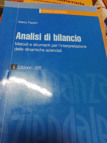Analisi bilancio metodi - di,