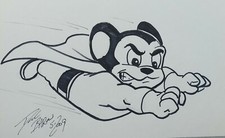 1 schizzo MIGHTY MOUSE di Doug