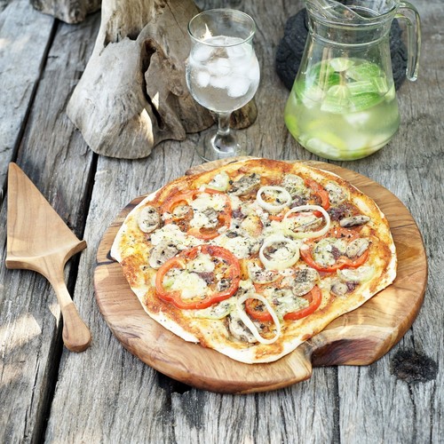 Tagliere tondo servizio - tagliere, da
