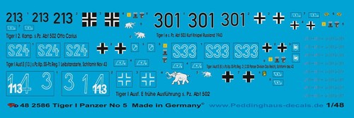 Peddinghaus decals 2586 - 1/48, 5