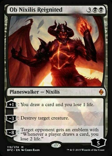 Nixilis reignited battle - ob,
