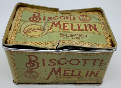 Scatola latta biscotti - latta,