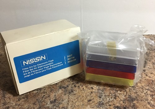 Nissin kit filtro flash - nissin,