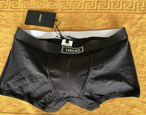 Versace men black boxers - men's,
