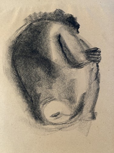 Molto bello disegno carboncino - bello,