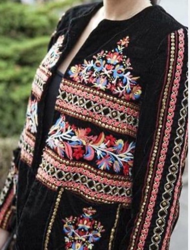 Zara blazer nero velluto - zara,