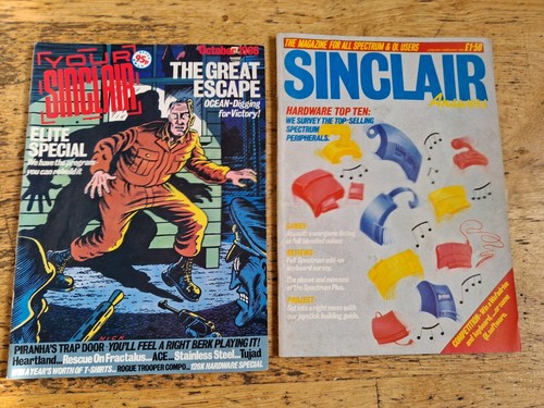 Lot spectrum magazines - lot,