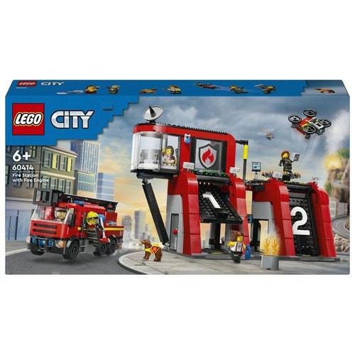 Lego city 60414 caserma - lego,