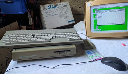 Atari mega st1 - atari,