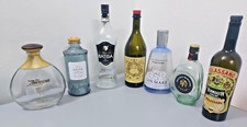 Bottiglie vuote liquori Gin Whisky  Vodka Rum Zacapa collezione vendita singola