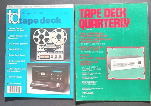 Lotto riviste vintage tape - lotto,