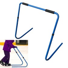 Pattinaggio su ghiaccio per bambini, altezza regolabile, assistenza per