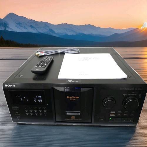 Sony cdp cx355 changer - cdp-cx355, cd