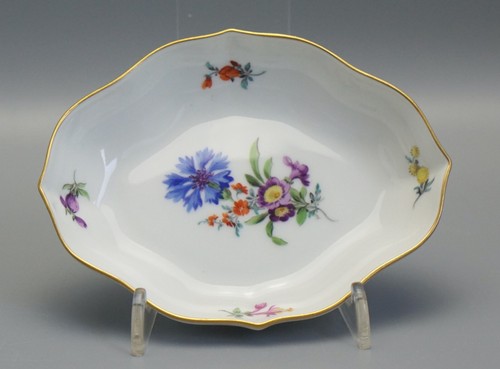 Meissen ciotola ovale fiore - , 3.