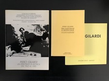 PIERO GILARDI - Lotto 3 cataloghi 