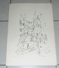 Litografia Prova d'autore PDA