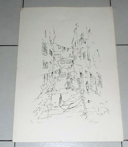 Litografia prova autore pda - prova,