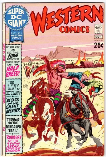 Copertina western comics super - copertina,
