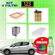 KIT TAGLIANDO 4 FILTRI PEUGEOT