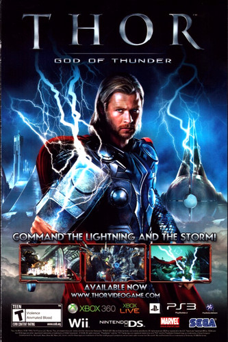 2011 thor god thunder - thor, of