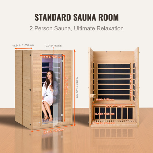 Cabina infrarossi sauna - a,