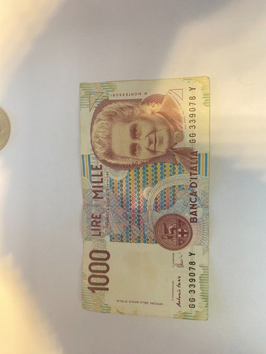1000 lire banconota