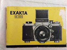 Manuale istruzioni Exakta VX