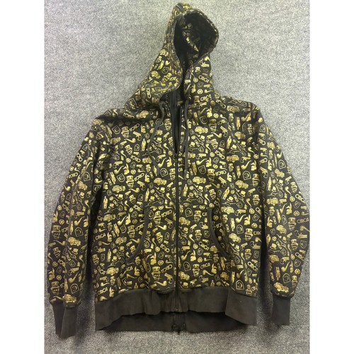 Felpa con cappuccio zip - cappuccio, vntg